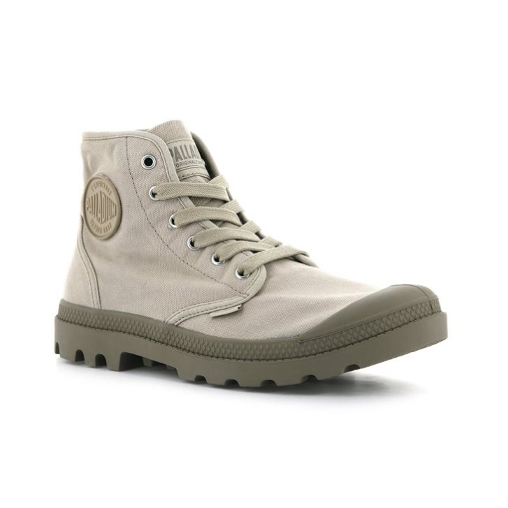 Pánské Boty Palladium Pampa Hi Světle Šedé | CZ DXS-71Y